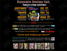 Tablet Screenshot of dynamicdesignintl.com